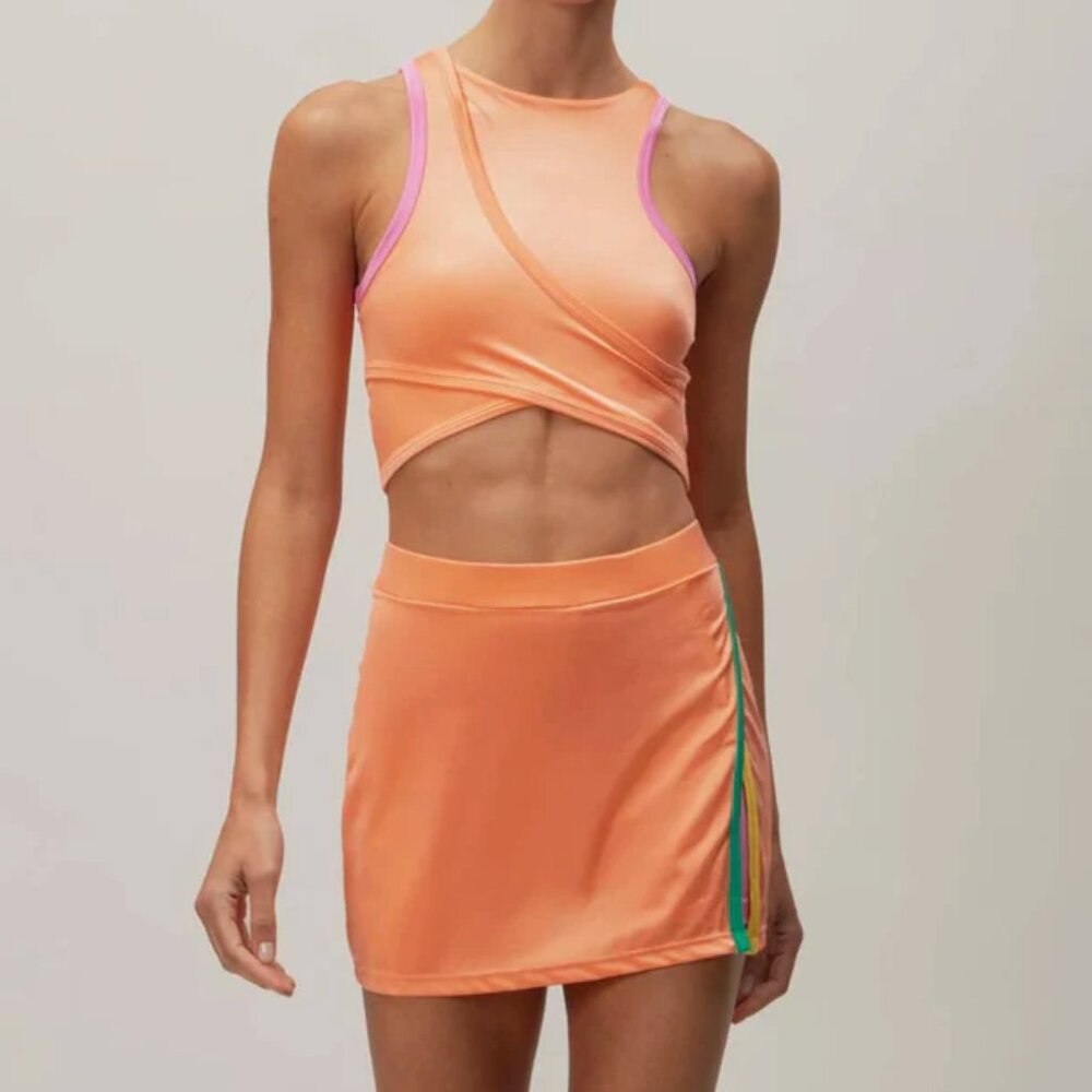 NWT Baobab Chiara Mini Skirt/Skort Active | Piña Colada